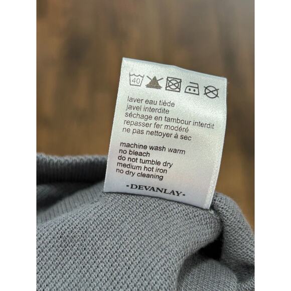 Lacoste Men's Devanlay Gray Short Sleeve Regular Fit Logo Polo Shirt Size 3 - Picture 6 of 8